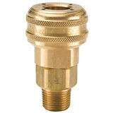 30 Series Brass Coupler with Male Threads